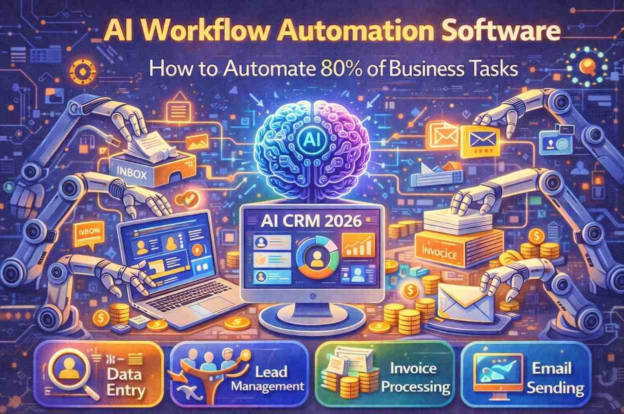 AI Workflow Automation Software – How to Automate 80% of Business Tasks